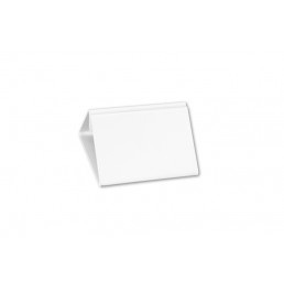 Acryl voetje 150mm wit (1x)