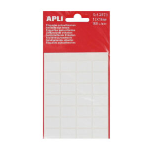Etiket 12x18mm -Apli 02670- 168st.
