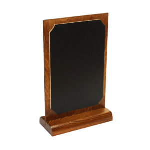 Tafelkrijtbord 31x20cm dubbelzijdig